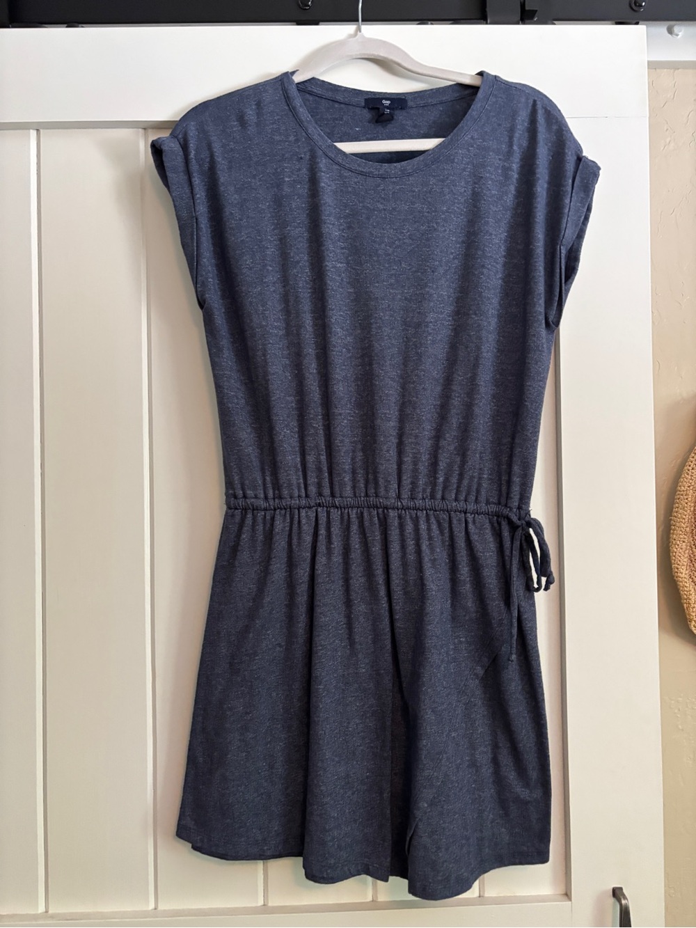 GAP Heather Navy Short Sleeve Tee